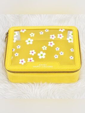 Marc Jacobs Yellow Daisy Toiletry/ Cosmetic Pouch